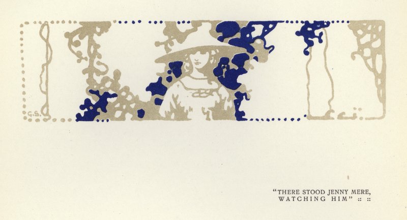 Illustration for The Happy Hypocrite by Max Beerbohm by George Sheringham