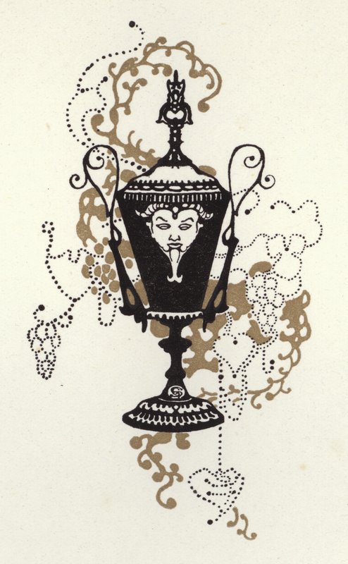 Illustration for The Happy Hypocrite by Max Beerbohm by George Sheringham