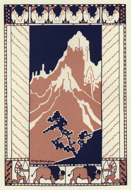 That Night When All the Village Was Asleep, the Boy Went to the Foot of the Mountain by George Sheringham