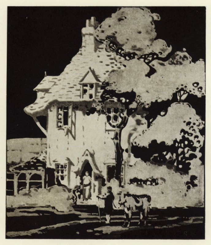 "Where Are You Going with the Cow?" by George Sheringham