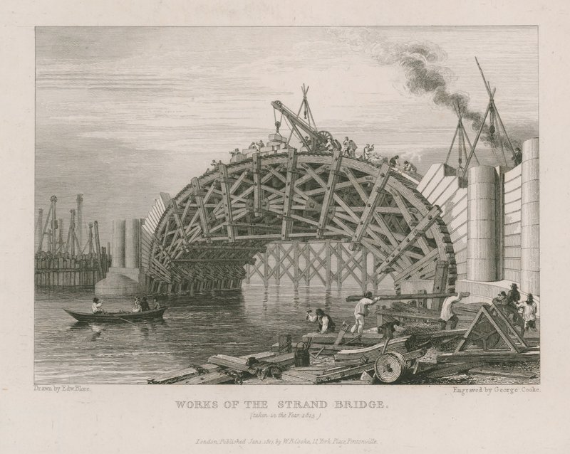 Works of the Strand Bridge by George Smith