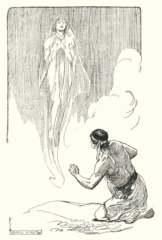 Jason and the Argonauts: "Through the Veil She Looked Down on Him" by George Soper