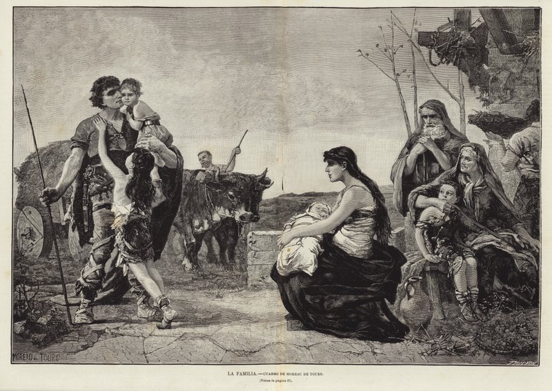The Family by Georges Moreau de Tours