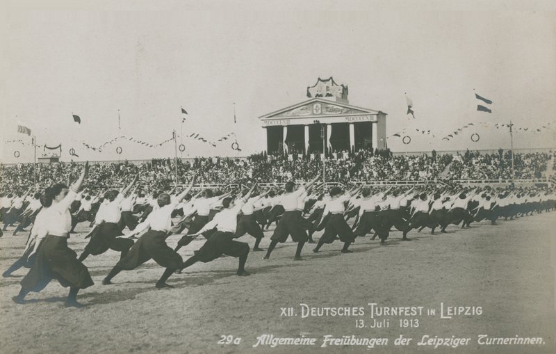 Twelfth German Gymnastics Festival, Leipzig by German Photographer