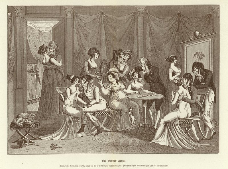 A Parisian Seraglio by German School