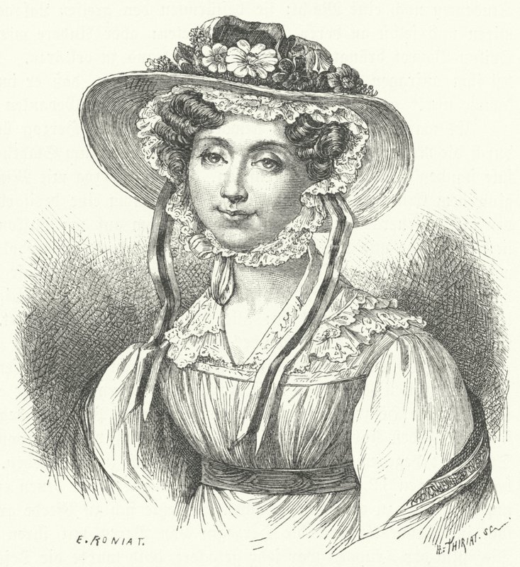 Adeaide, Princess of Orleans by German School
