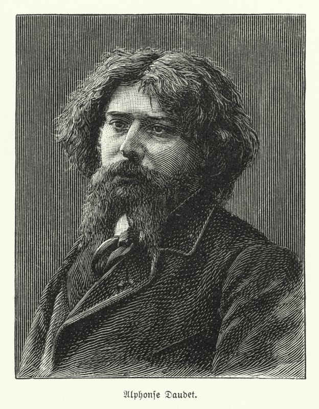 Alphonse Daudet, French novelist by German School