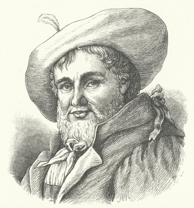 Andreas Hofer, leader of the Tyrolean Rebellion against French occupation during the War of the Fifth Coalition by German School