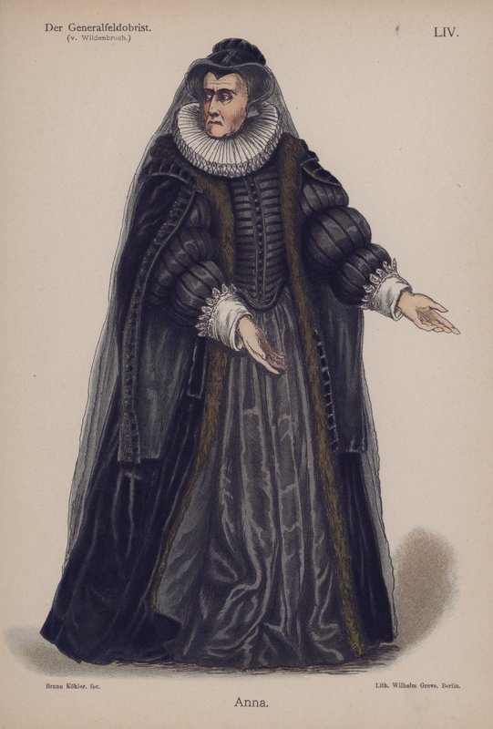 Anna, from The Generalfeldoberst by Ernst von Wildenbruch by German School