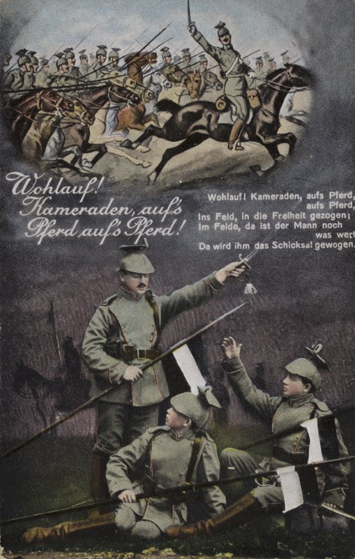 Arise! Comrades, on Your Horses, on Your Horses! by German School