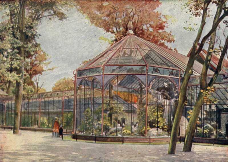 Aviary, Berlin Zoological Garden, Germany by German School
