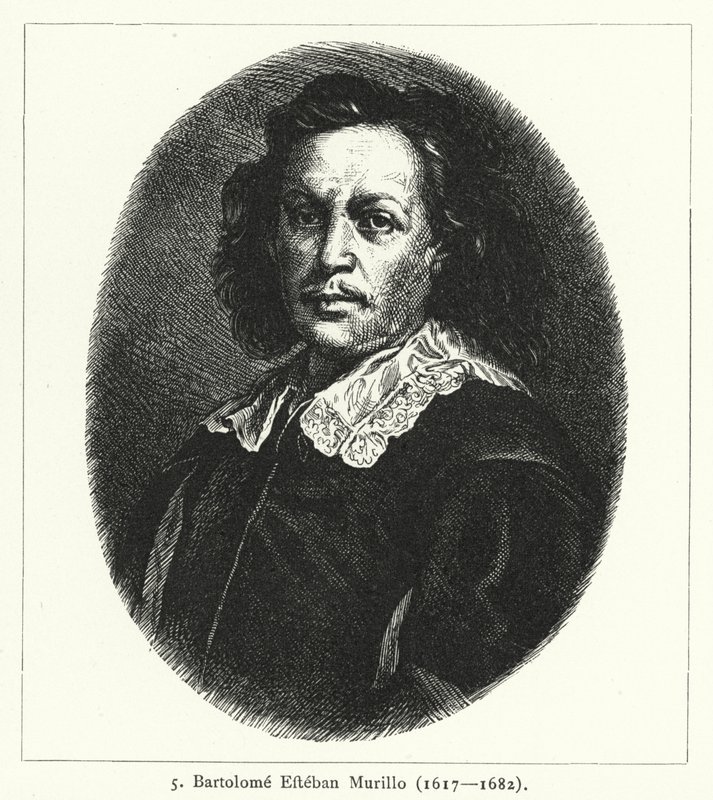 Bartolome Esteban Murillo, Spanish Baroque painter by German School