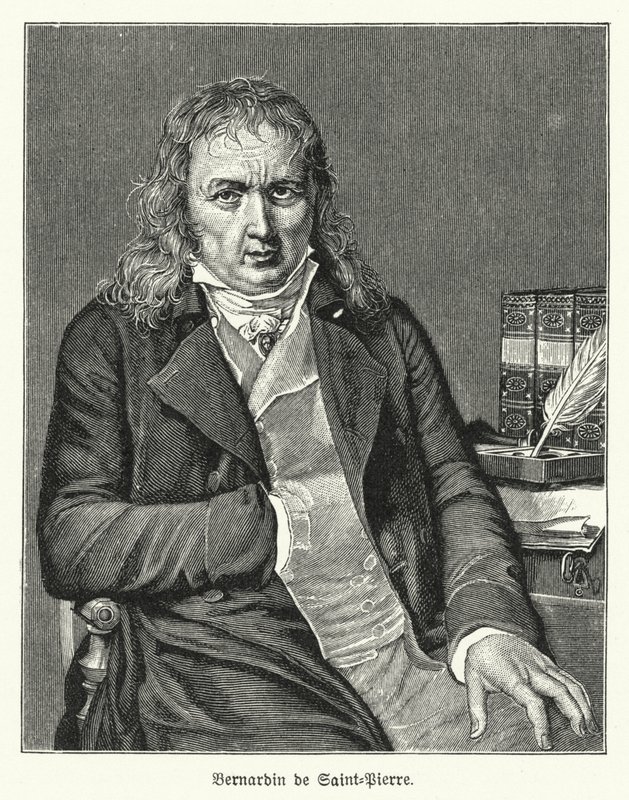 Bernardin de Saint-Pierre, French novelist and botanist by German School