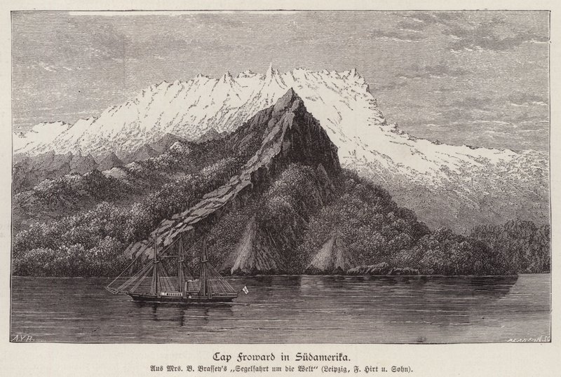 Cape Froward, Chile by German School