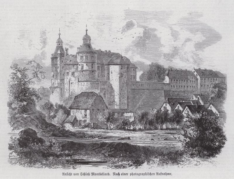 Chateau de Montbeliard, France by German School