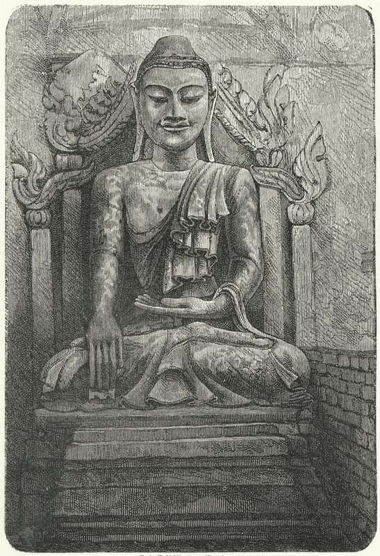 Colossal statue of the Buddha by German School