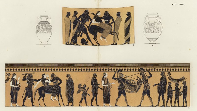 Deianira and Nessus by German School
