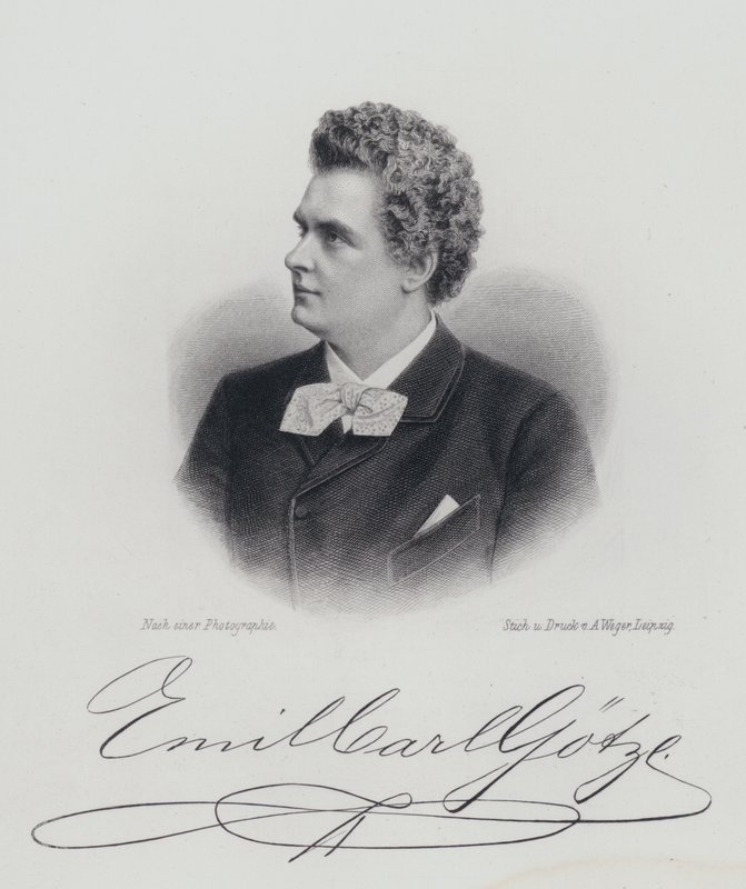 Emil Goetze, German opera singer by German School