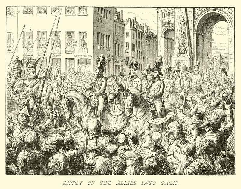 Entry of the Allies into Paris by German School