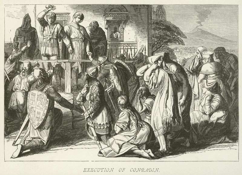 Execution of Conradin by German School