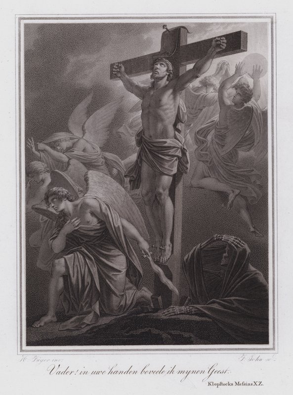 Father! Into your hands I commend my spirit. Jesus on the Cross by German School