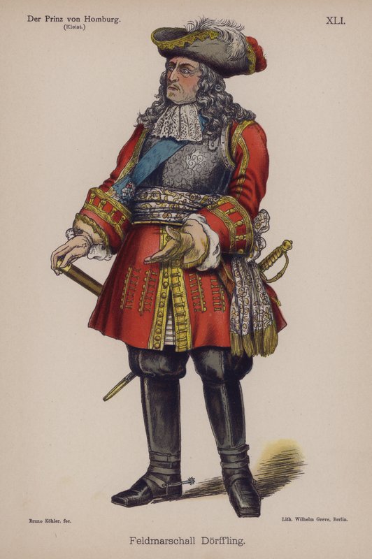 Field Marshal Doerffling, from The Prince of Homburg by Heinrich von Kleist by German School