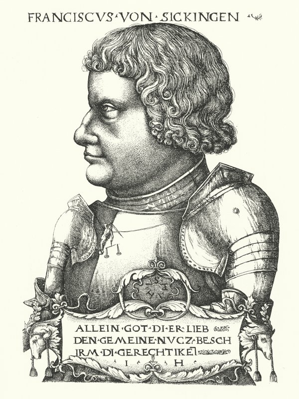 Franz von Sickingen, German knight of the Reformation period by German School