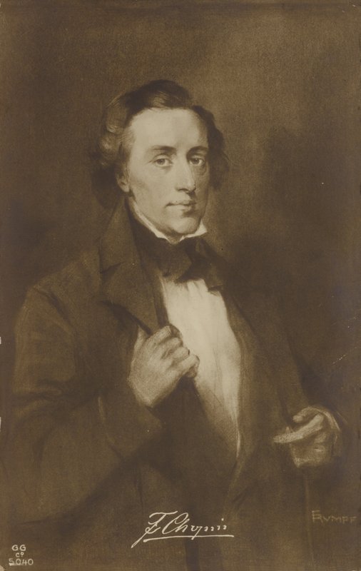 Frederic Chopin by German School