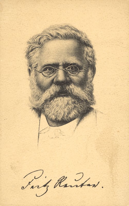 Fritz Reuter by German School