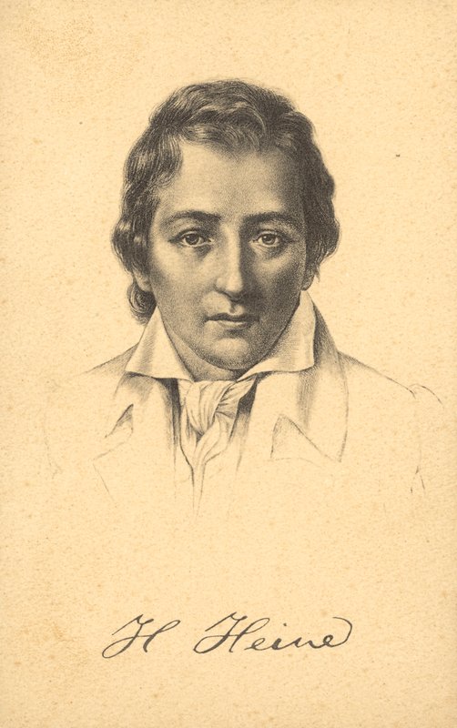 Heinrich Heine by German School