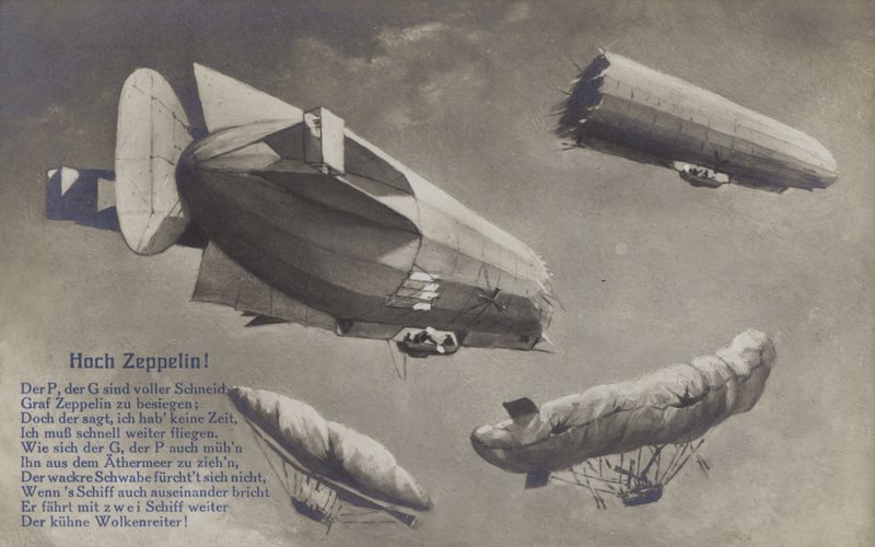 High Zeppelin! by German School