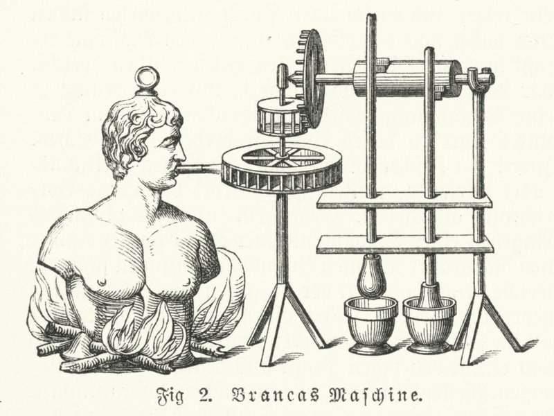 Italian engineer and inventor Giovanni Branca