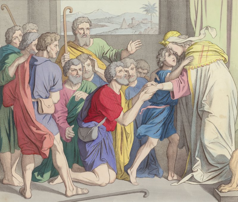 Joseph Makes Himself Known by German School