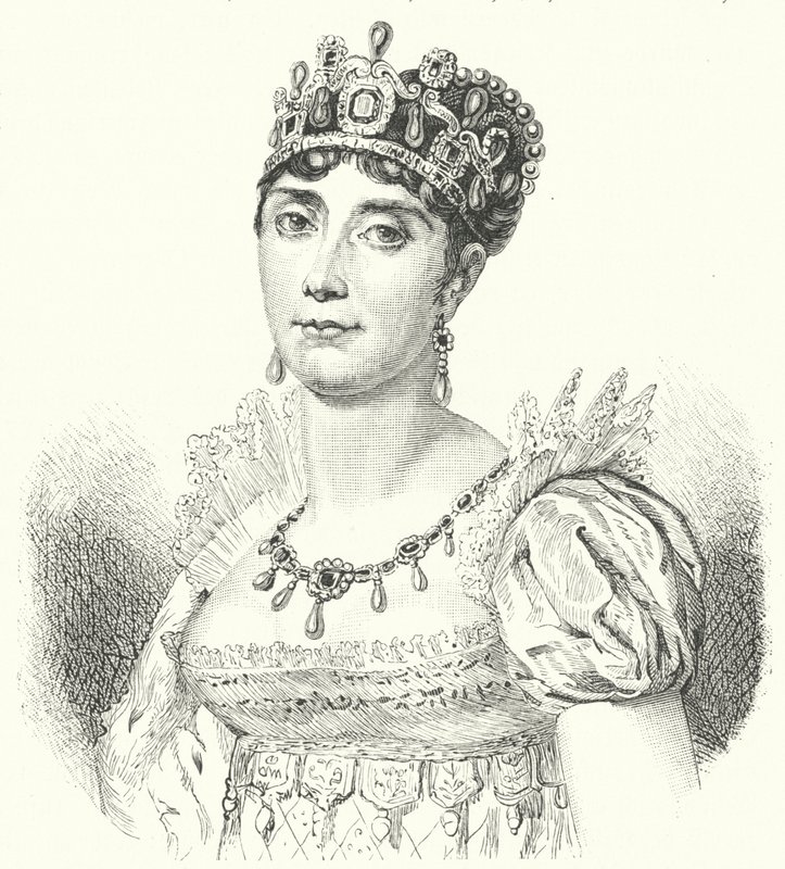Josephine de Beauharnais, first wife of Napoleon I by German School