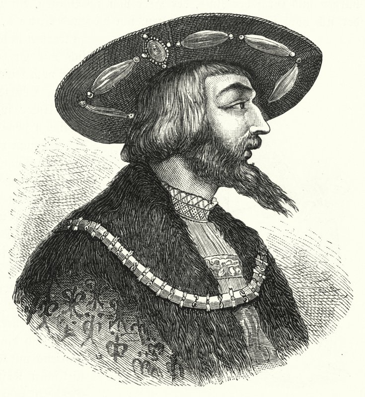 King Louis II of Hungary (engraving) by German School