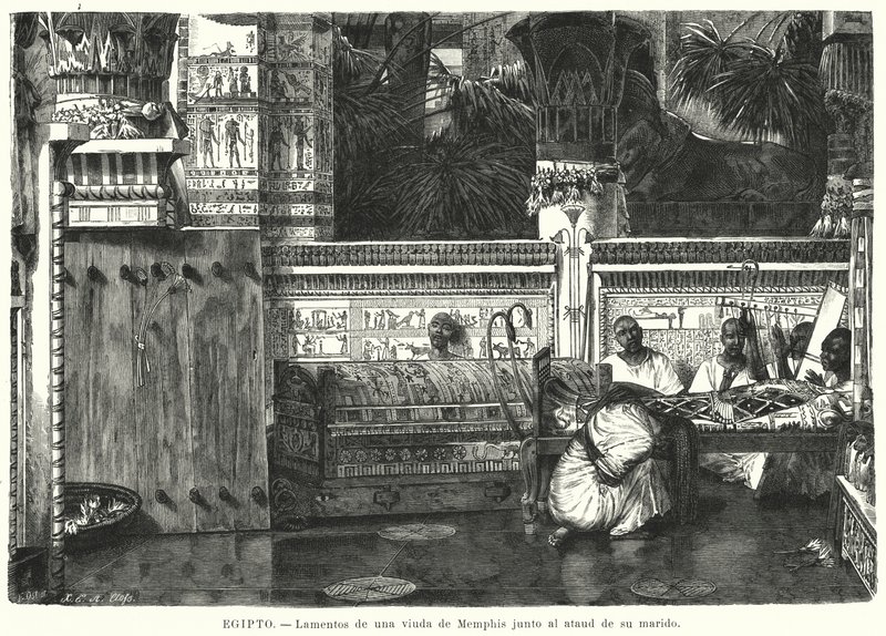Lament of a Widow Beside Her Husband