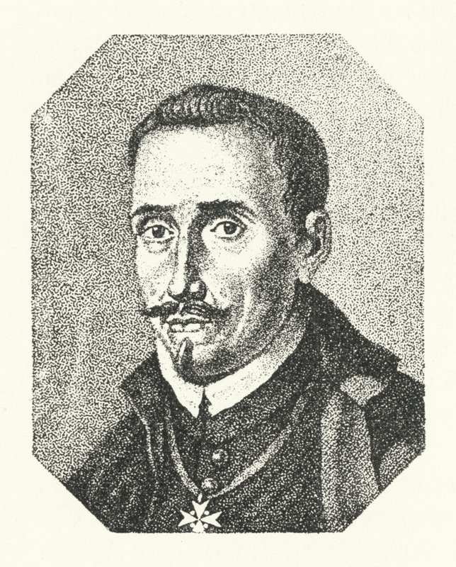 Lope de Vega, Spanish Poet and Playwright (engraving) by German School