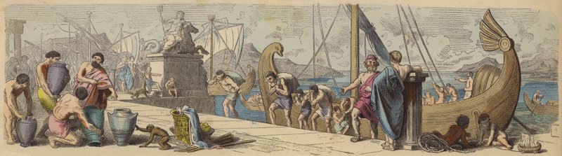 Maritime Trade in Ancient Greece by German School
