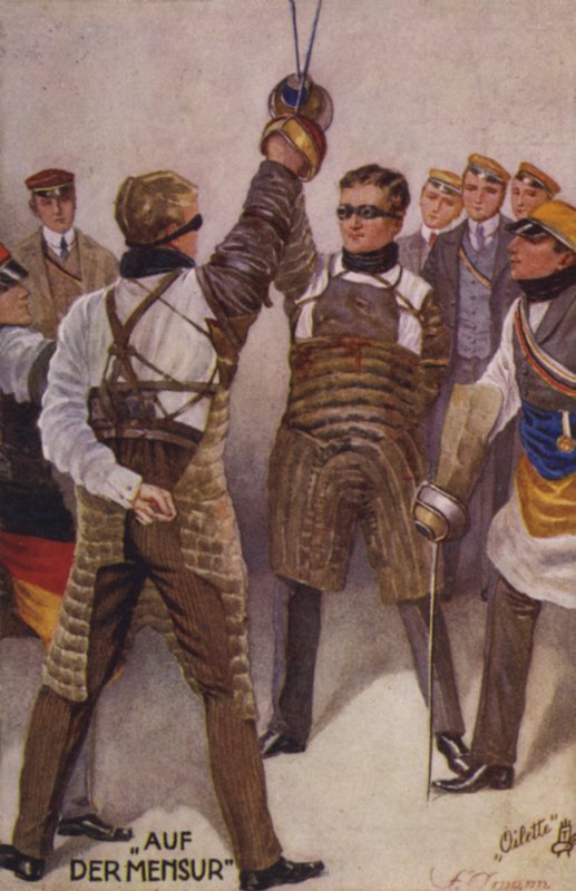 Mensur by German School