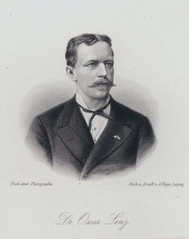 Oskar Lenz, German-Austrian Geologist and Mineralogist by German School