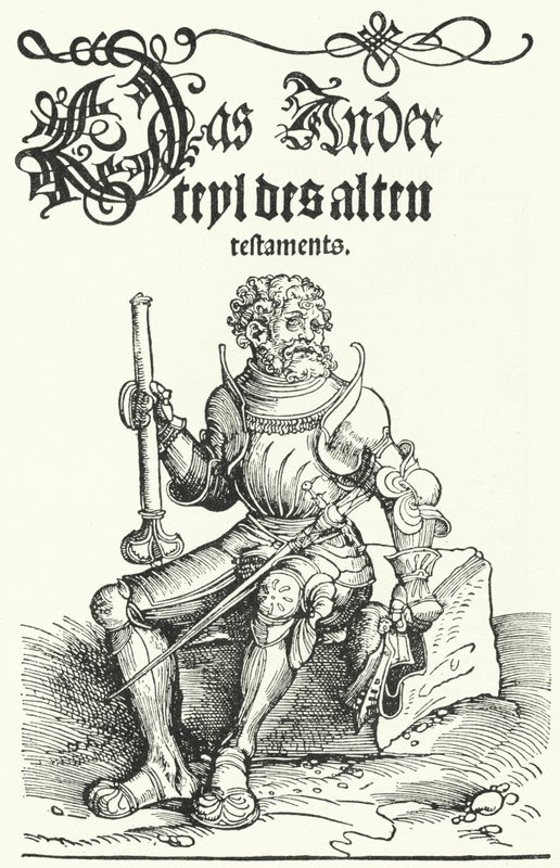 Page from the first edition of Luther