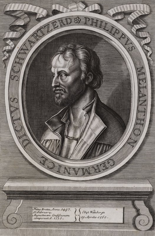 Philipp Melanchthon, German theologian of the Protestant Reformation by German School