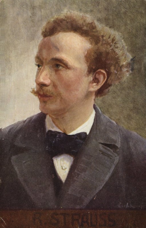 Portrait of Richard Strauss by German School
