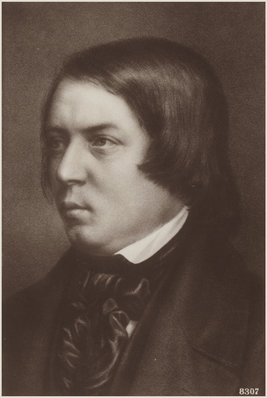 Portrait of Robert Schumann by German School