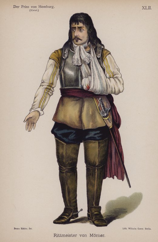 Rittmeister von Moerner, from The Prince of Homburg by Heinrich von Kleist by German School