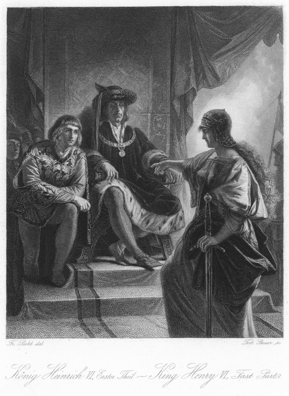 Scene from King Henry VI Part II by German School