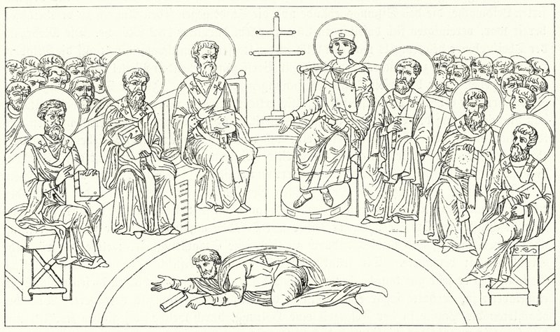 Second Council of Nicaea, 787 by German School
