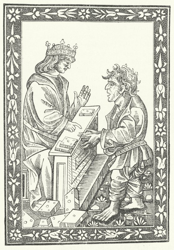 Solomon and Marcolf by German School