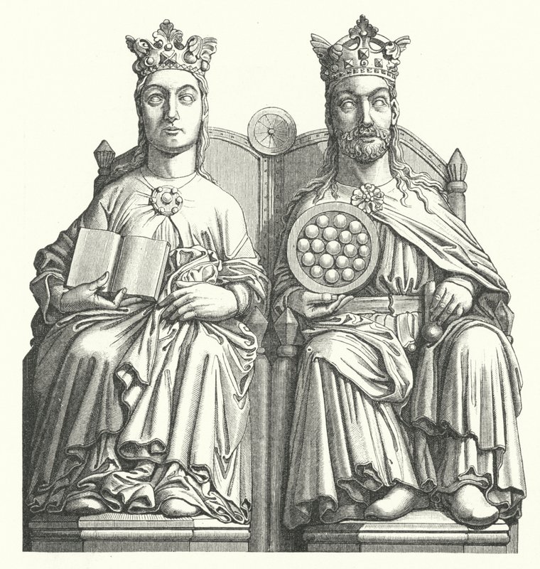 Statues at Magdeburg Cathedral Called 
