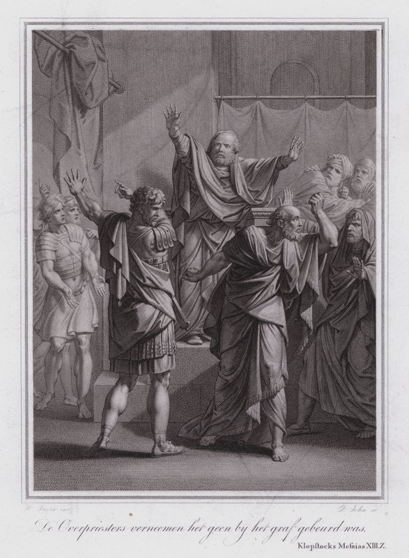 The High Priests learn that Christ